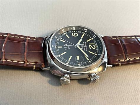 panerai radiomir gmt alarm replica|Panerai alarm pam98 price.